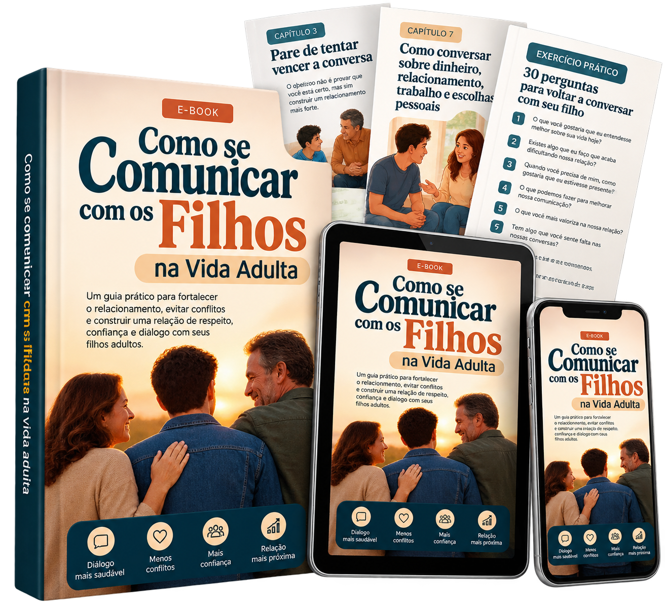 Como se Comunicar com os Filhos na Vida Adulta